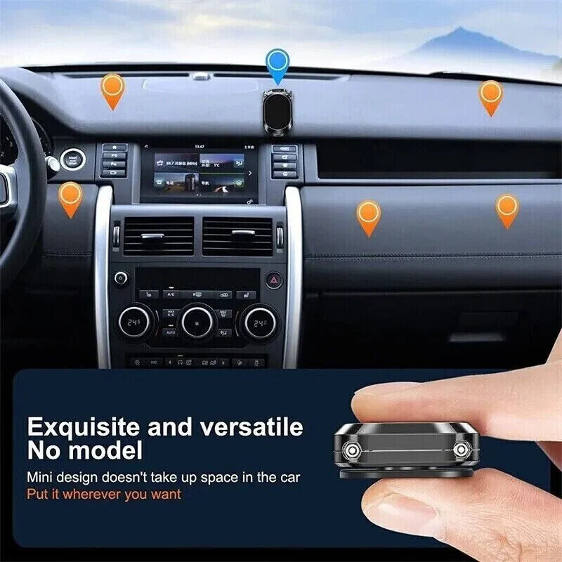 Magnetic Phone Holder For Car, Dashboard Car Phone Holder Mount Magnetic Stainless