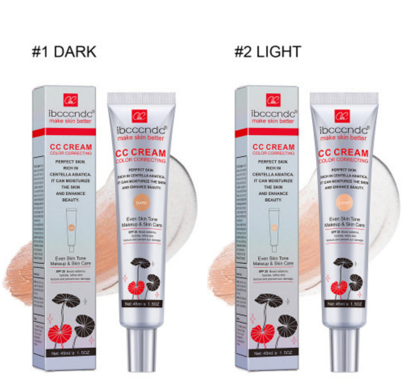 Moisturizing Correcting CC Cream Waterproof Anti-sweat Makeup