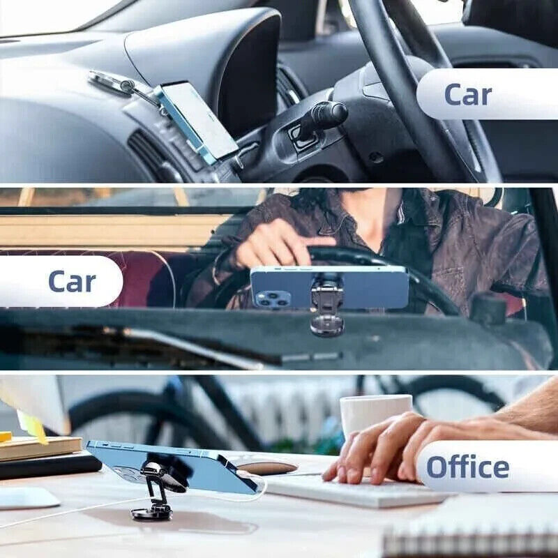 Magnetic Phone Holder For Car, Dashboard Car Phone Holder Mount Magnetic Stainless