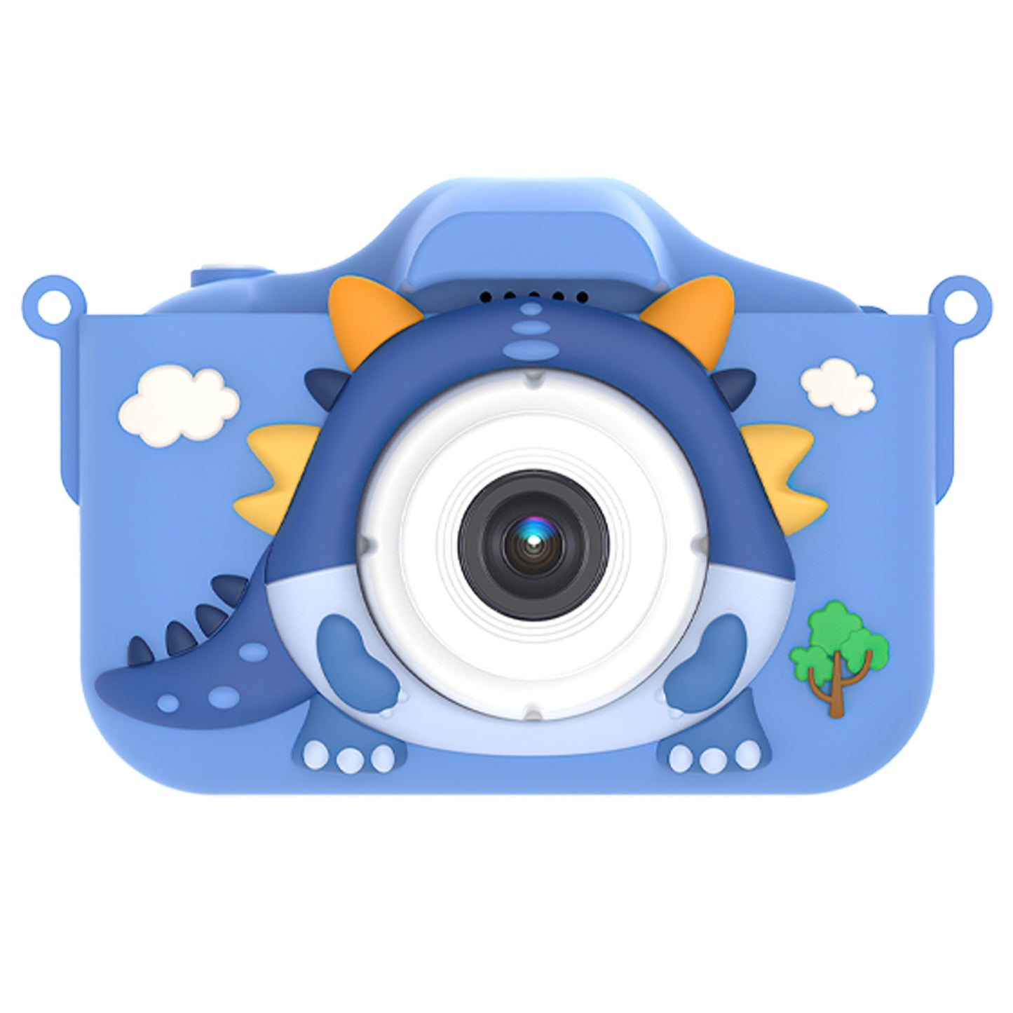 Pink-Blue Options -- 1Pc Dinosaur Kids Selfie Camera Cartoon Camera 48MP 1080P HD Digital Camera With Cartoon Case Card Reader 32G MMC Card For Boys Girls Above Aged 6 Years Old