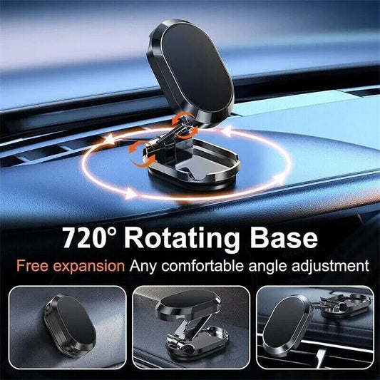 Magnetic Phone Holder For Car, Dashboard Car Phone Holder Mount Magnetic Stainless
