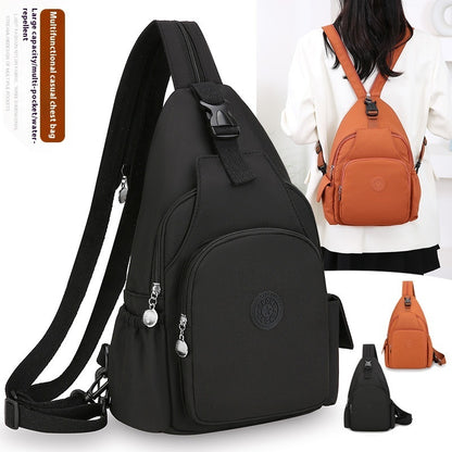 Fashion Backpack Women's Casual Waterproof Multifunctional Chest Bag