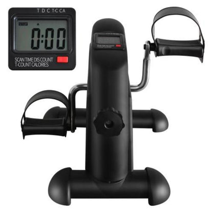 Mini Exercise Bike For Home Rehabilitation Training, With A Maximum Load Of 120 Kg And An Electronic Display And Instep Straps